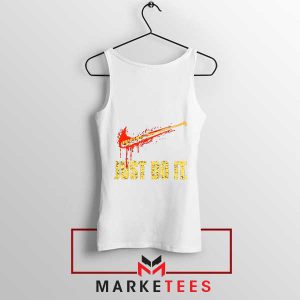 Run from the Walking Dead White Tank Top