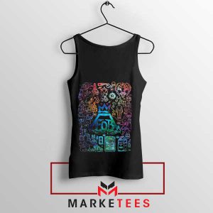 Save Rock And Roll Fall Out Boy Black Tank Top