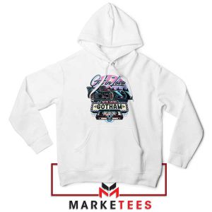 Saving Gotham One Villain at a Time White Hoodie