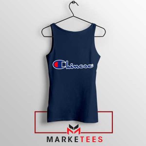 The Champion Chinese Symbol Navy Tank Top