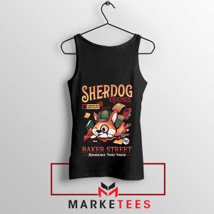 The Corgi Detective Holmes Tank Top