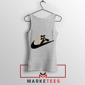 The Fire Within Zuko Nike Grey Tank Top