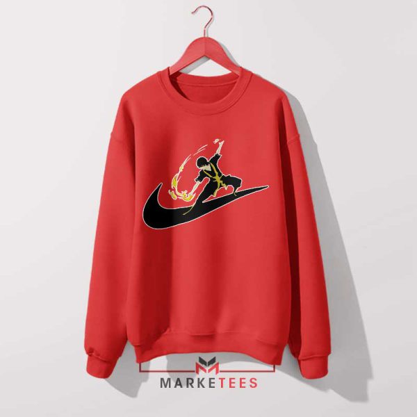 The Fire Within Zuko Nike Red Sweatshirt