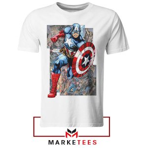 The First Avenger New World Order Comic Tshirt