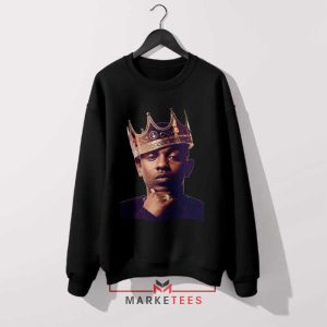 The King And The Legend Kendrick Lamar Black Sweatshirt