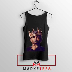 The King And The Legend Kendrick Lamar Black Tank Top