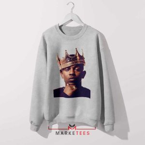 The King And The Legend Kendrick Lamar Grey Sweatshirt