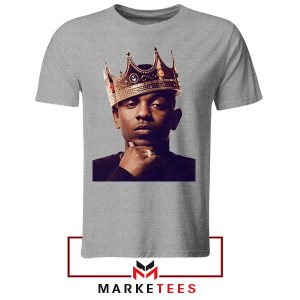 The King And The Legend Kendrick Lamar Grey Tshirt