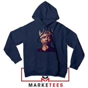 The King And The Legend Kendrick Lamar Navy Hoodie