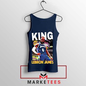 The King of LA New Edition Navy Tank Top