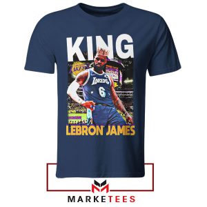 The King of LA New Edition Navy Tshirt