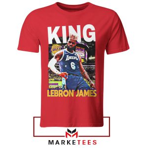 The King of LA New Edition Red Tshirt