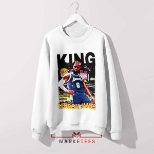 The King of LA New Edition White Sweatshirt