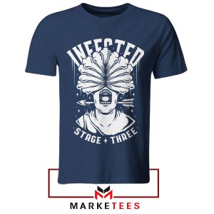 The Last Of Clickers Infected Navy Tshirt