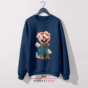 The Last of Mario Clicker Navy Sweatshirt