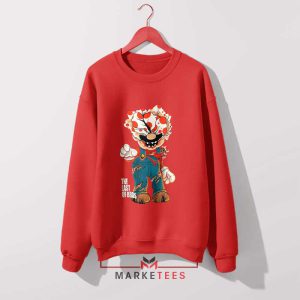 The Last of Mario Clicker Red Sweatshirt