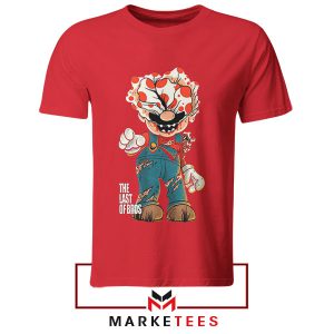 The Last of Mario Clicker Red Tshirt