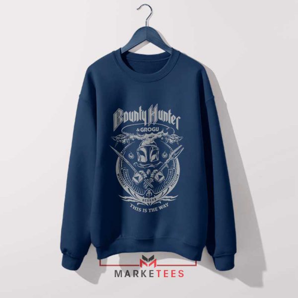 The Mandalorian Sabbath 3 Navy Sweatshirt