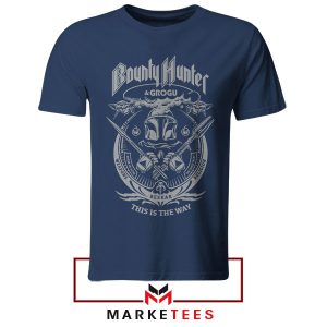 The Mandalorian Sabbath 3 Navy Tshirt