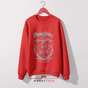 The Mandalorian Sabbath 3 Red Sweatshirt