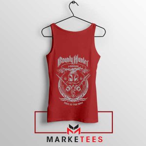 The Mandalorian Sabbath 3 Red Tank Top