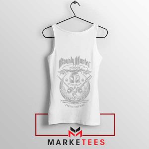 The Mandalorian Sabbath 3 White Tank Top