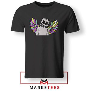 The Marshmello Face Beatmaker USA Black Tshirt