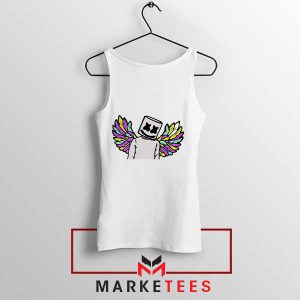 The Marshmello Face Beatmaker USA Tank Top