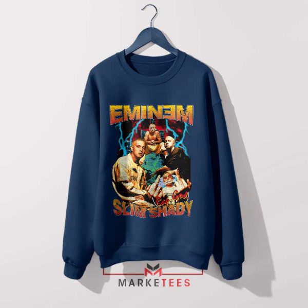 The Real Slim Shady Navy Sweatshirt