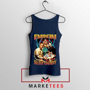 The Real Slim Shady Navy Tank Top