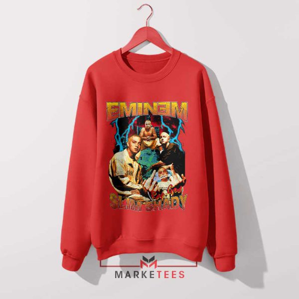 The Real Slim Shady Red Sweatshirt