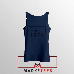 The Sound Of The 1975 Logo Navy Tank Top