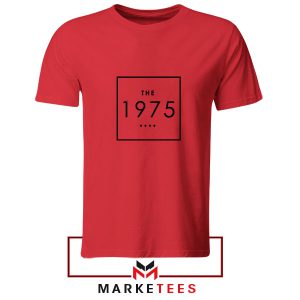 The Sound Of The 1975 Logo Red Tshirt