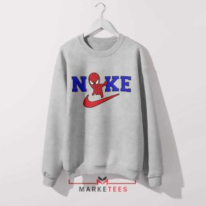 The Ultimate Hero Spider-Man Nike Grey Sweatshirt