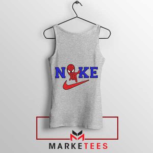 The Ultimate Hero Spider-Man Nike Grey Tank Top