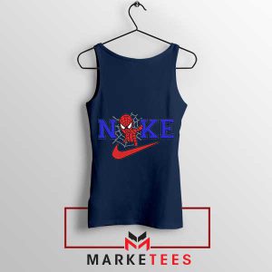 The Ultimate Hero Spider-Man Nike Navy Tank Top