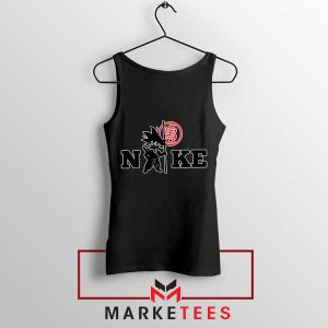 Training with Nike Goku Black Tank Top