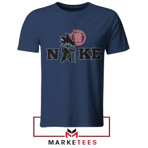 Training with Nike Goku Navy Tshirt