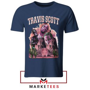 Travis Scott Fans Unite Navy Tshirt