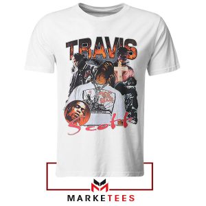 Travis Scott 'Rodeo' Graphic White Tshirt