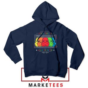 Trooping In Style Rainbow Star Wars Navy Hoodie