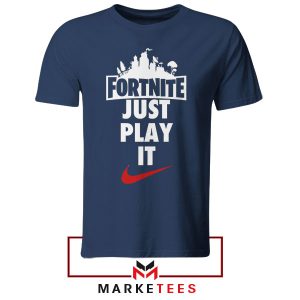 Victory Royale Just Play It Navy Tshirt