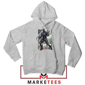 Vintage Comics King of Wakanda Grey Hoodie