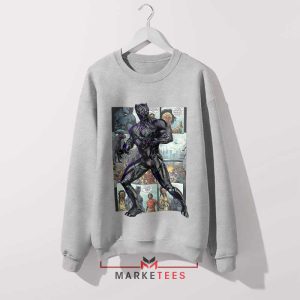 Vintage Comics King of Wakanda Grey Sweatshirt