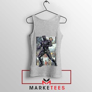 Vintage Comics King of Wakanda Grey Tank Top