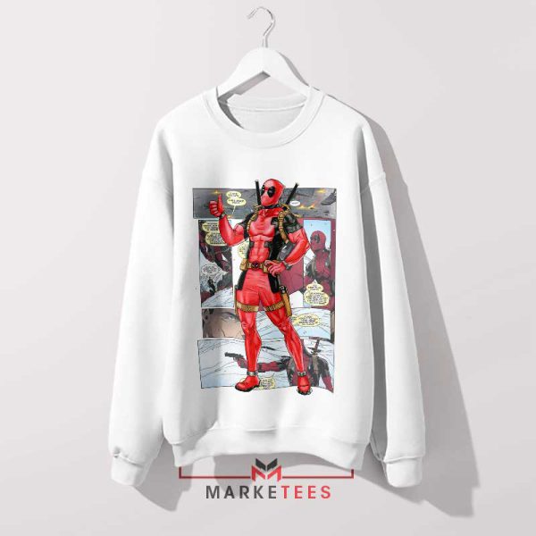 Wade Wilson's World Deadpool 3 Comic Sweatshirt