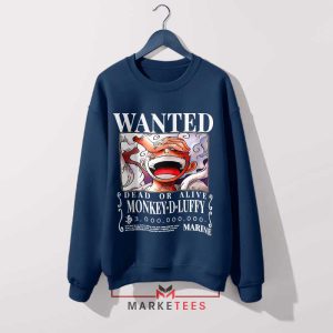 Wanted Join the Straw Hat Crew Navy Sweatshirt