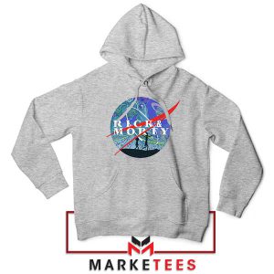 Wubba Lubba Dub Dub in Space Grey Hoodie