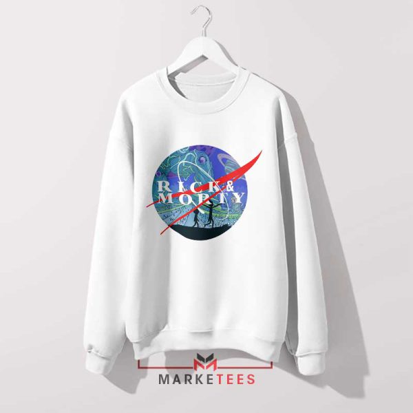 Wubba Lubba Dub Dub in Space Sweatshirt