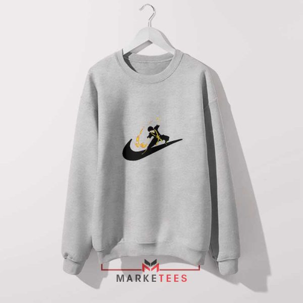 Zuko of the Fire Nation Nike Grey Sweatshirt